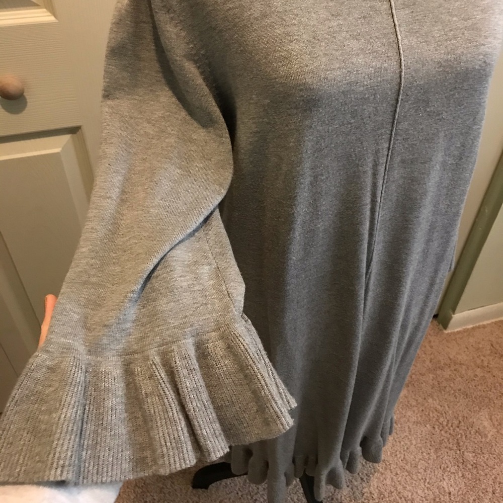Grey sweater dress - Picture 3 of 5